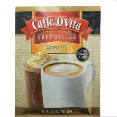 Picture of Caffe D'Vita Cappuccino -  Caramel (32 Units)