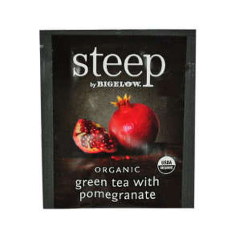 Picture of Steep by Bigelow Organic Green Tea with Pomegranate (64 Units)