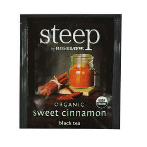 Picture of Steep by Bigelow Organic Sweet Cinnamon Black Tea (64 Units)
