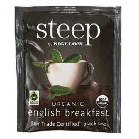 Picture of Steep by Bigelow Organic English Breakfast Fair Trade Certified Black Tea (64 Units)