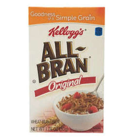 Picture of Kellogg's All Bran Cereal Original (box) (20 Units)