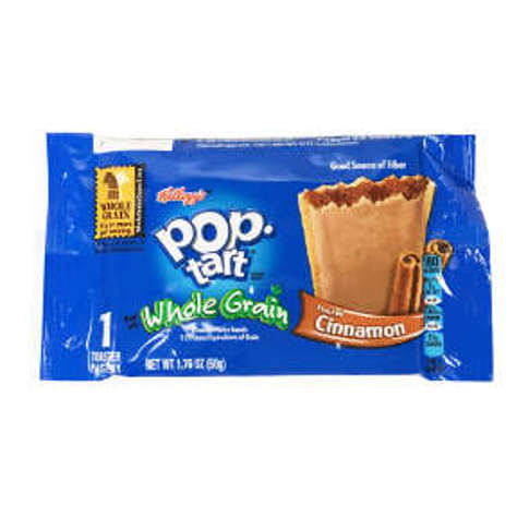 Picture of Kelloggs Pop Tarts Whole Grain Frosted Cinnamon (23 Units)