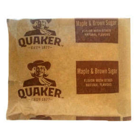 Picture of Quaker Maple & Brown Sugar Oatmeal Cereal (44 Units)