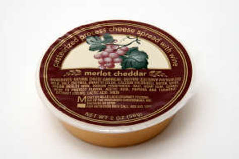 Picture of Cheese Spread with Wine - Merlot Cheddar (7 Units)