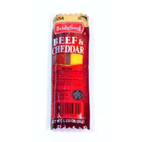 Picture of Bridgford Beef and Cheddar 1.125 oz. (9 Units)