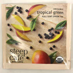 Picture of Steep Caf by Bigelow Organic Tropical Green Tea (32 Units)