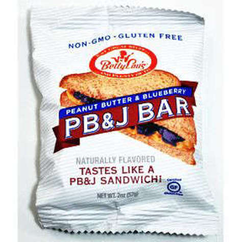 Picture of Betty Lou's Peanut Butter & Blueberry Bar (10 Units)