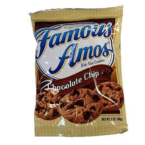 Picture of Famous Amos Chocolate Chip Bite Size Cookies (22 Units)