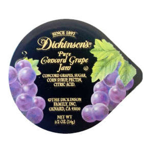Picture of Dickinson's Pure Concord Grape Jam Cup (90 Units)
