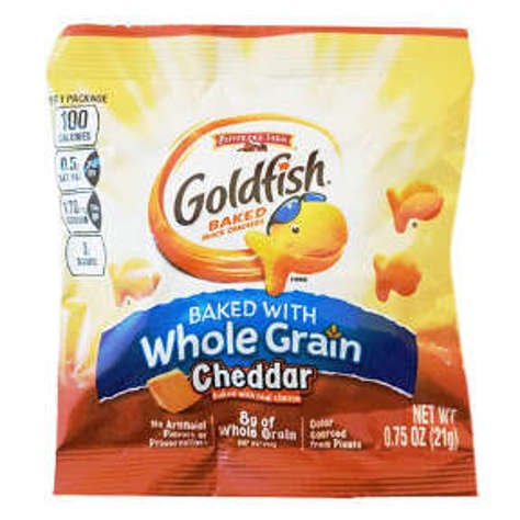 Picture of Pepperidge Farm Goldfish Baked Crackers Whole Grain Cheddar .75 oz (42 Units)