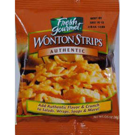 Picture of Fresh Gourmet Wonton Strips (49 Units)
