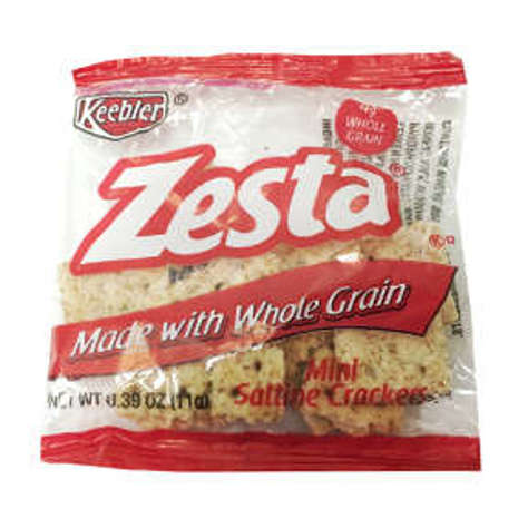 Picture of Keebler Zesta Mini Saltine Crackers - Whole Grain (64 Units)