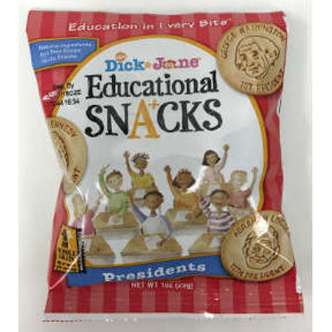 Picture of Dick & Jane Educational Snacks Presidents (42 Units)