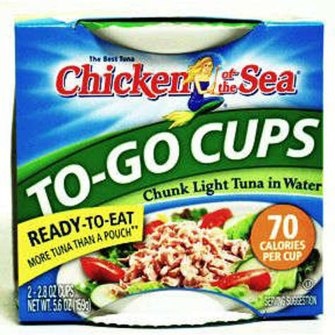 Picture of Chicken of the Sea Chunk Light Tuna Cups (6 Units)