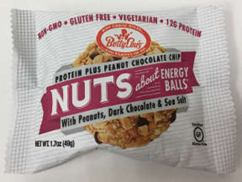Picture of Betty Lou's Nuts about Energy Balls with Peanuts Dark Chocolate and Sea Salt (10 Units)