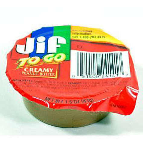 Picture of Jif to Go Creamy Peanut Butter (24 Units)