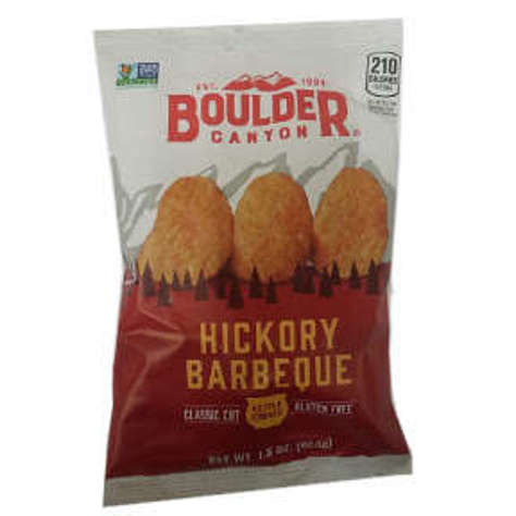 Picture of Boulder Canyon Potato Chips - Hickory BBQ (16 Units)