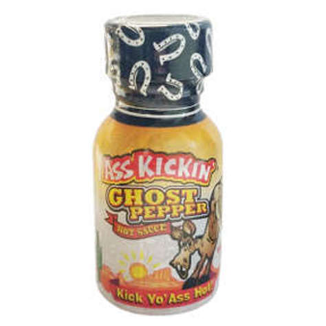 Picture of Ass Kickin' Ghost Pepper Hot Sauce (15 Units)