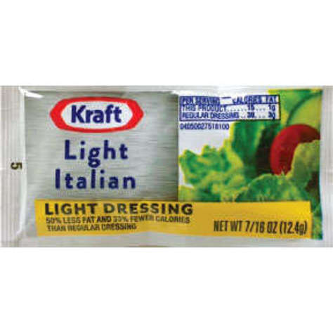 Picture of Kraft Light Italian 7/16 oz (71 Units)