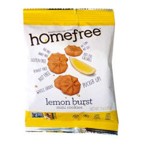 Picture of Homefree Gluten Free Lemon Burst Mini Cookies (10 Units)