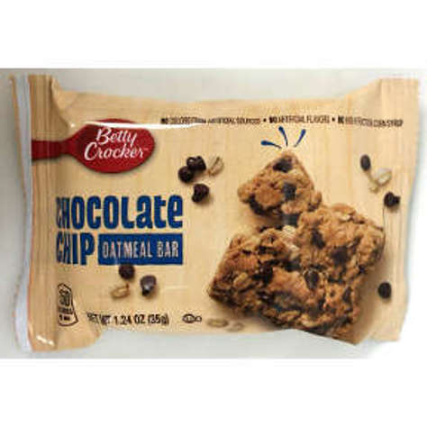 Picture of Betty Crocker Chocolate Chip Oatmeal Bar (24 Units)