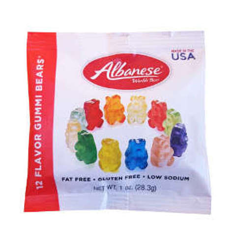 Picture of Albanese World's Best 12 Flavor Gummi Bears (40 Units)