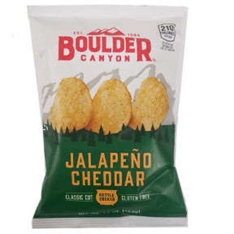 Picture of Boulder Canyon Potato Chips - Jalapeno Cheddar (18 Units)