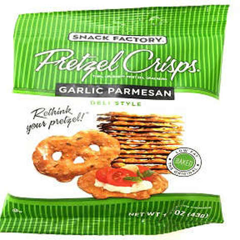 Picture of Snack Factory Pretzel Crisps Garlic Parmesan (13 Units)