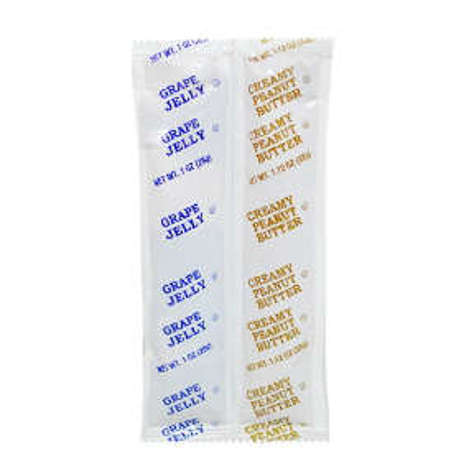 Picture of Diamond Crystal Peanut Butter & Grape Jelly (2.12 oz pouch) (25 Units)