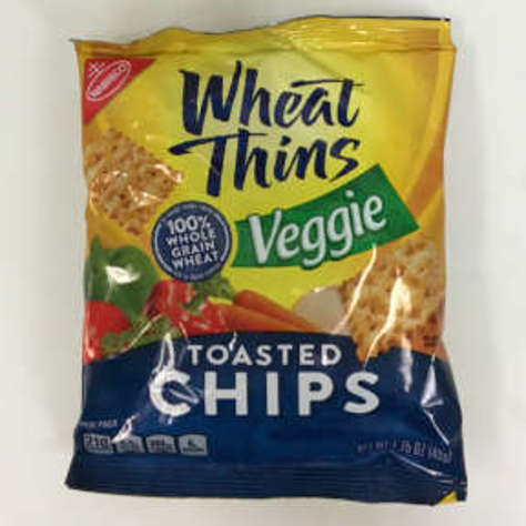 Picture of Nabisco Wheat Thins Toasted Veggie Chips (17 Units)