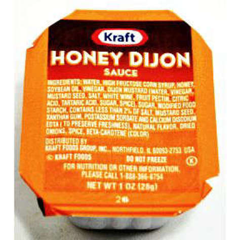 Picture of Kraft Honey Dijon Sauce Dipping Cup (40 Units)