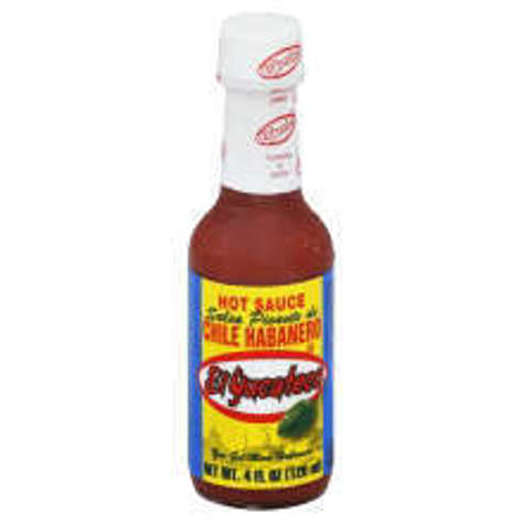 Picture of El Yucateco Red Habanero Hot Sauce  4 Fl Oz Bottle  12/Case