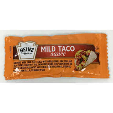Picture of Heinz Mild Taco Sauce  Packets  9 Gm  200/Case