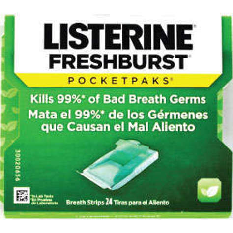 Picture of Listerine Pocketpaks Freshburst (11 Units)