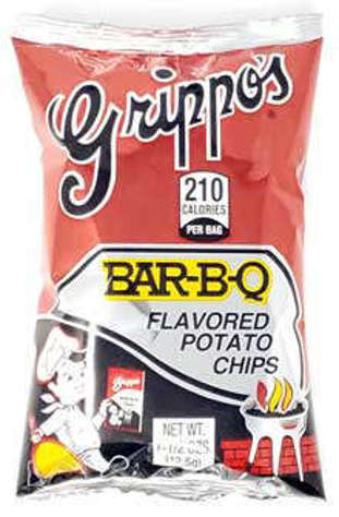 Picture of Grippos BBQ Potato Chips 1.5 oz, 24/case