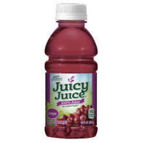 Picture of Juicy Juice 100% Grape Juice, Shelf-Stable, Single-Serve, 10 Fl Oz Bottle, 24/Case