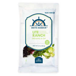Picture of Brite Harbor Lite Ranch Dressing, Packets, 1.5 Fl Oz Package, 60/Case