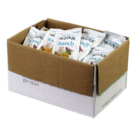 Picture of Ken's Foods Inc. Fat Free Ranch Dressing Packets 1.5 Oz Each 60/Case