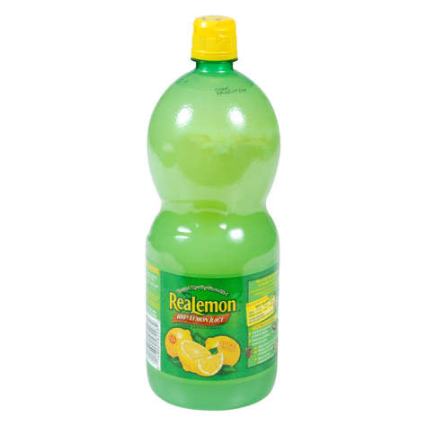 Picture of Realemon Lemon Juice, Shelf-Stable, 48 Fl Oz Bottle, 8/Case