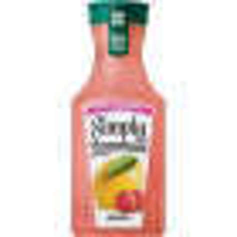 Picture of Simply Raspberry Non-GMO Lemonade Beverage, 52 Fl Oz Bottle, 6/Case