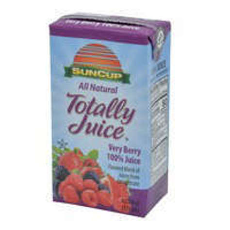 Picture of Totally Juice 100% Very Berry Juice Box  Shelf-Stable  Single-Serve  4.23 Fl Oz Carton  40/Case