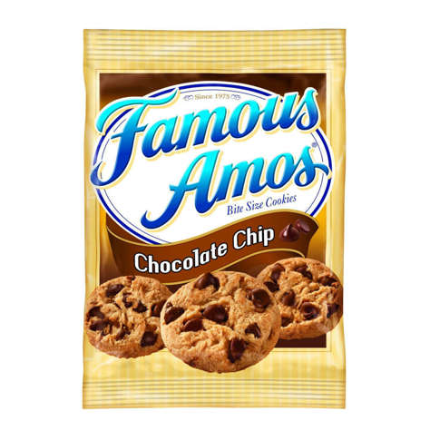 Picture of Famous Amos Chocolate Chip Cookies, 2 Ounce, 24 Ct Box, 4/Case
