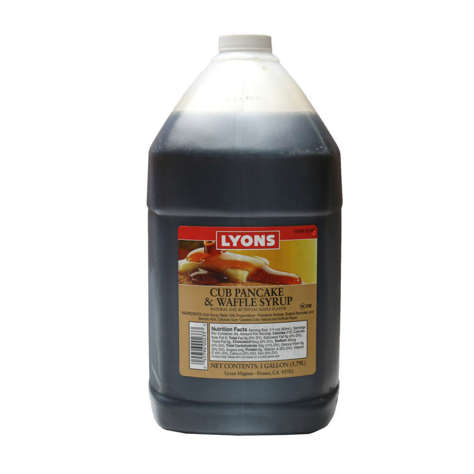 Picture of Lyons Maple-Flavored Pancake Syrup  1 Gal  4/Case
