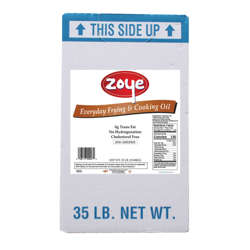 Picture of Zoye Oil Soy Frying Oil  Liquid  35 Lb Box  1/Case