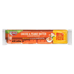 Picture of Keebler Cheese & Peanut Butter Sandwich Crackers  Individual Packets 12 Ct Package