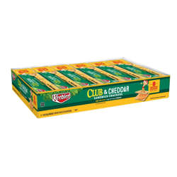 Picture of Keebler Club Cheddar Sandwich Crackers  Individual Packets  12 Ct Package
