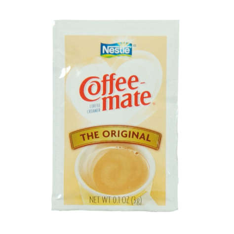 Picture of Nestle Non-Dairy Powdered Creamer Packets, Shelf-Stable, Single-Serve, 3 Gram, 50 Ct Box, 20/Case