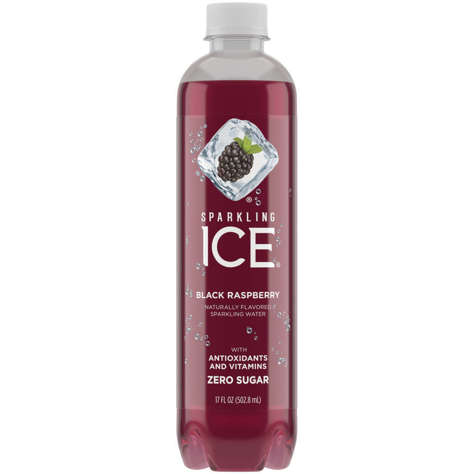 Picture of Sparkling Ice Black Raspberry Flavored Sparkling Water, No Calorie, 17 Fl Oz Bottle, 12/Case