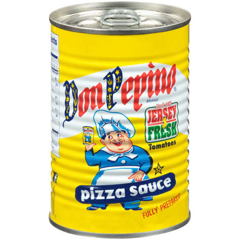 Picture of Don Pepino Fully Prepared Jersey Fresh Tomatoes Pizza Sauce, Easy Open, 15 Oz Can, 12/Bottle