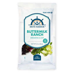 Picture of Brite Harbor Ranch Dressing, Packet, 1.5 Fl Oz Package, 120/Case